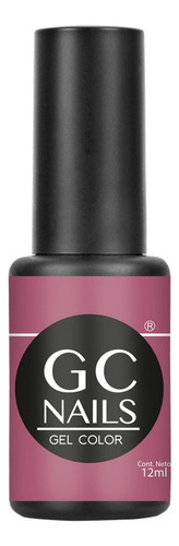 Gel De Un Paso Semipermanente. Gc Nails Belcolor 120 Colores Color 81 Maple