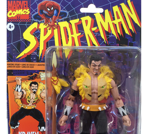 Kraven Marvel Legends Spiderman Tv Classic (Usado)