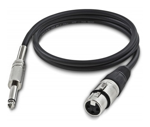 Cabo Profissional De Microfone De 7 Metros Xlr/p10