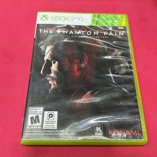 Metal Gear Solid V The Phantom Pain Xbox 360 Original