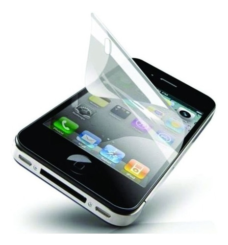 Lamina Flexible Transparente iPhone 4 Y 3 5pzas 