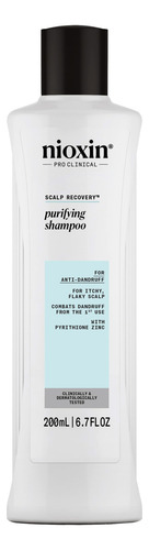 Shampoo Nioxin Scalp Recovery Purificante 200ml Para Caspa