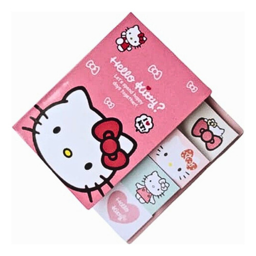 Postits Notas Adhesivas Kit Memo Kello Kitty Sanrio