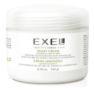 Crema Jabonosa Pieles Con Acne Tea Tree Oil 240gr Exel