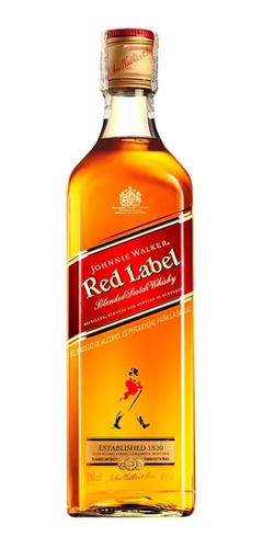 Whisky Johnny Johnnie Walker Red Label X 750ml