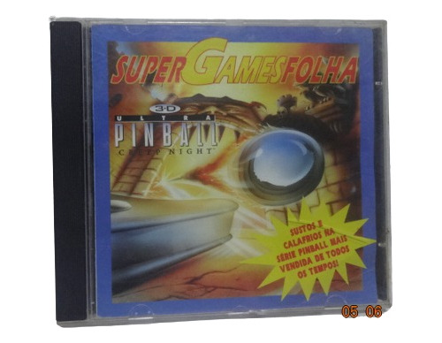 Jogo De Pc Game Ultra Pinball Cod B Original Colecionador