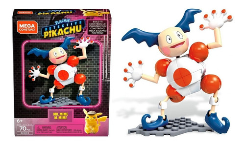 Mega Construx Mr. Mime Pokémon Detective Pikachu 70 Pcs