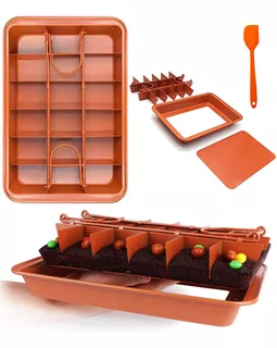 Molde De Pastel Brownie Pan Molde Para Hornear Herramientas