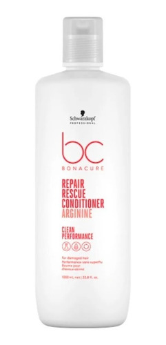Schwarzkopf Repair Rescue Bc Clean Shampoo 1l+ Máscara 500ml