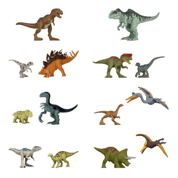 Juguetes Mini Dinosaurios De Plastico | MercadoLibre 📦