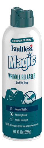 Almidón En Aerosol Faultless Magic Wrinkle Releaser 10oz 1pz