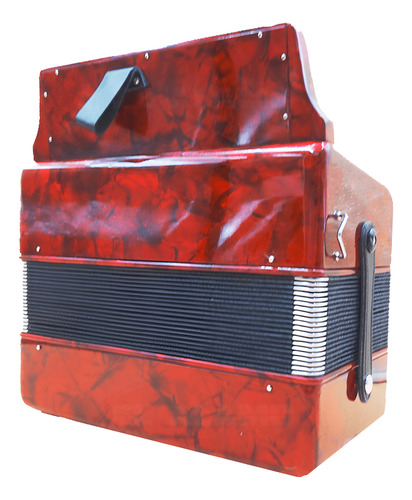 3112t Fbb Rojo Versalles Acord.31 Botones Tradicional