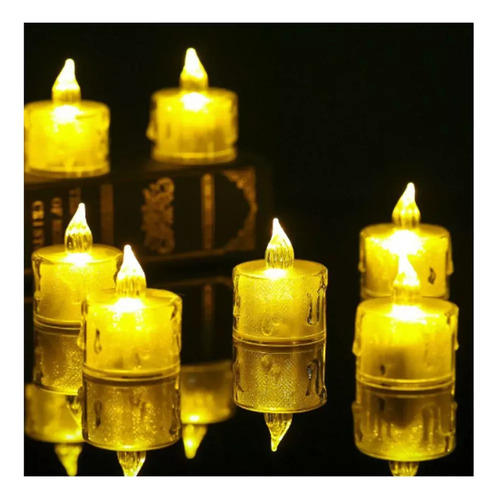 Zzc Velas De Té Q Para Decoración Del Hogar, Velas Led, Que