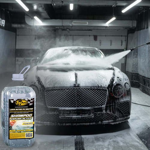 Apc Limpia Motores Y Shampoo Espuma Activa Ph Neutro Foam