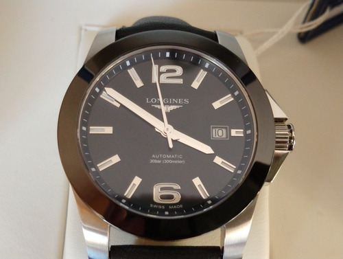 Reloj Longines Conquest Aut. Bisel Cerámico - 2 Mallas Único