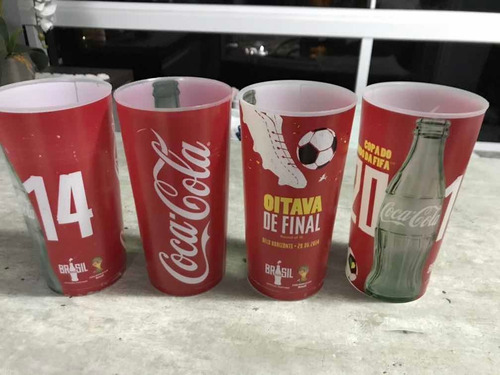 Coleção Copos Copa Do Mundo Brasil