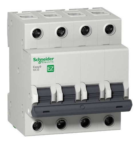 Imagen 1 de 4 de Interruptor Termomagnético Easy9 - Tetrapolar - 63a - 4,5ka