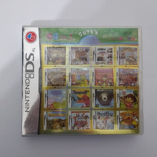 Colección Nintendo DS: 65 juegos en un cartucho completamente sellado