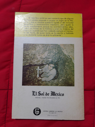 Libro La Última Cabalgata De Pancho Villa (Usado)