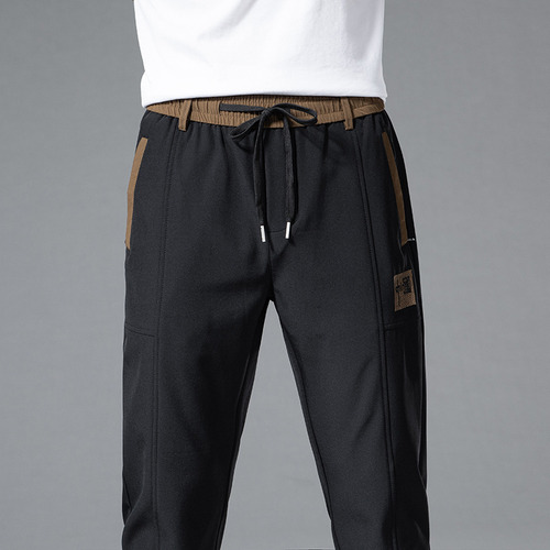 Pantalones Largos Casuales, Ajustados, Cómodos, Transpirable