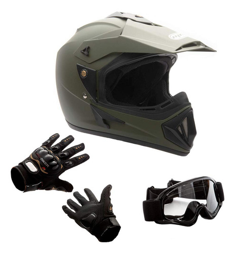 Mmg Combo De 30 Cascos Todoterreno Para Adultos, Dot, Mx At.