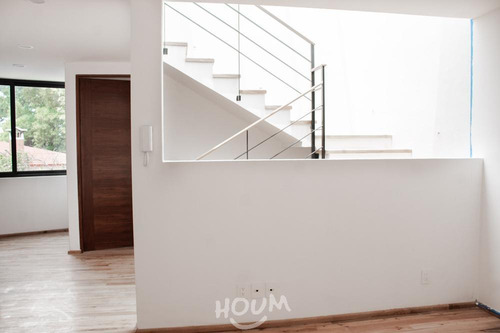 Casa En Olivar De Los Padres, Álvaro Obregón Con 4 Habitaciones