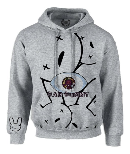 Sudadera Bad Bunny Reggaeton Bunny Sudadera Hombre Y Mujer