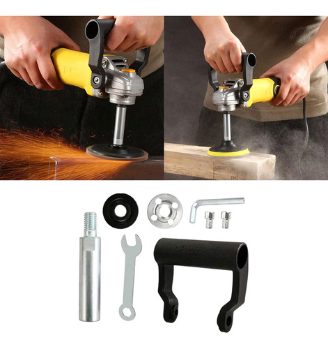 Accesorios Para Amoladora Con Mango Cómodo Profesional Para