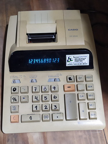 Calculadora Casio Dr-120lb Impresora 