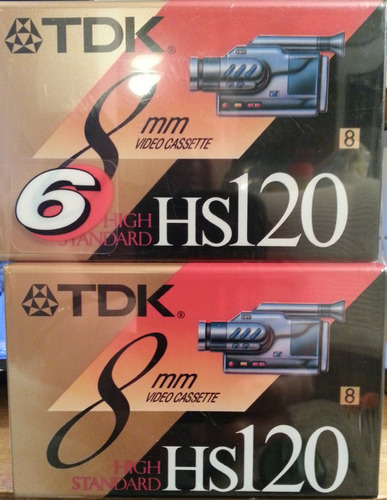 Tdk 8mm Video Cassette Hs 1206pack