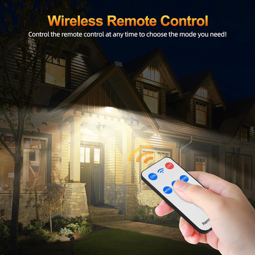 Webeqer Luces Solares Para Exteriores Con Control Remoto, 20