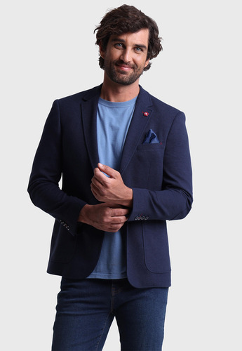 Imagen 3 de 8 de Blazer Knit Con Coderas Arrow 5033902az