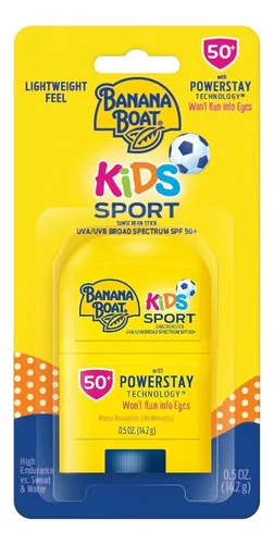 comprar Banana Boat Kids Sport Sunscreen Stick Powerstay Tech Spf 50