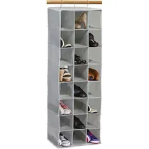 Comprar Organizador De Zapatos De 24 Secciones Color Gris