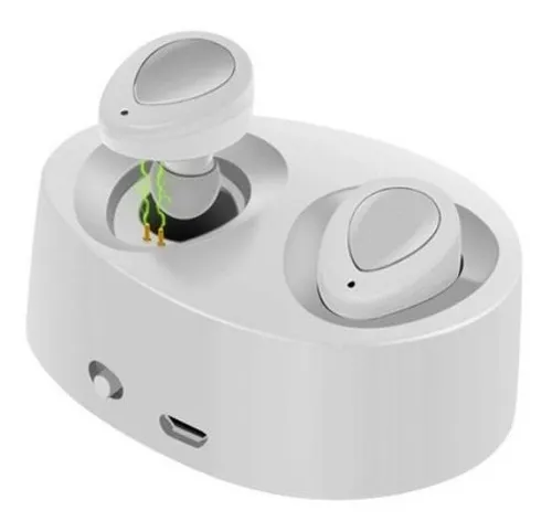 Audífonos Manos Libres Bluetooth Tws Gemelos Caja De Carga