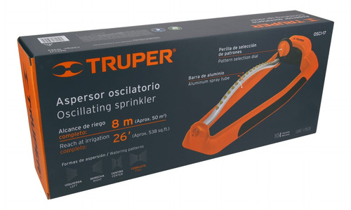 Aspersor Oscilatorio Regar Jardin Domestico 4 Modos 10363