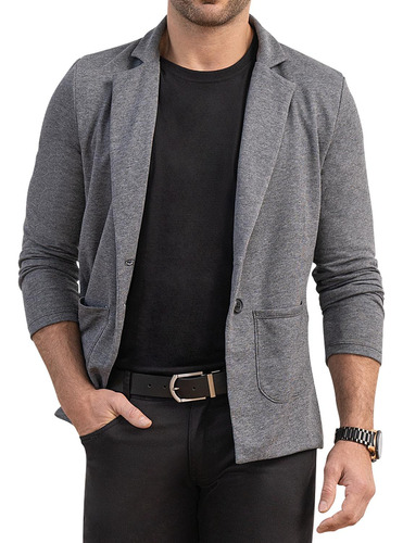 Blazer Camilo Gris Para Hombre Croydon