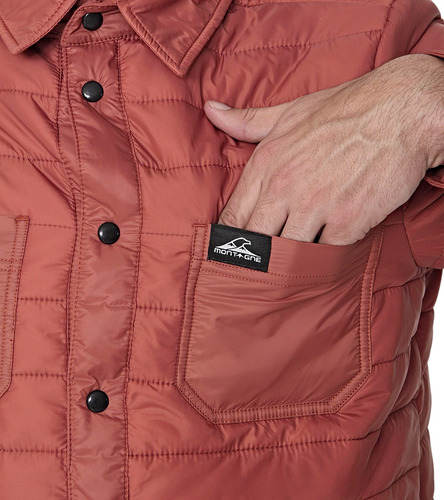 Campera De Hombre Montagne Frank Termica Liviana Ecodown