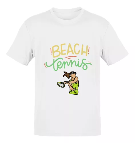 Camiseta Tênis Citação Eu Só Quero Jogar Tênis