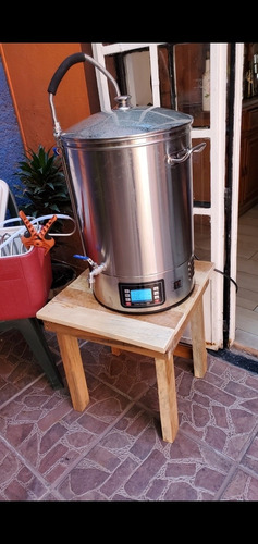 Macerador Eléctrico Cerveza 40l C/bomba All In One