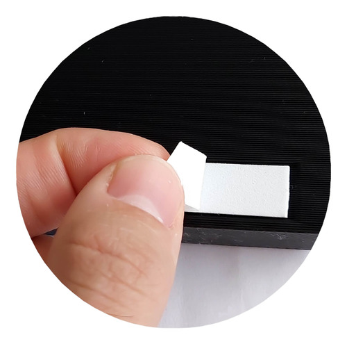 Porta Control Remoto Pared Doble Organizador Tv Aire Adhesiv Blanco