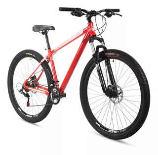 Bicicleta Montaña R29 Turbo Deimos Aluminio Roja Color Rojo Tamaño del cuadro L