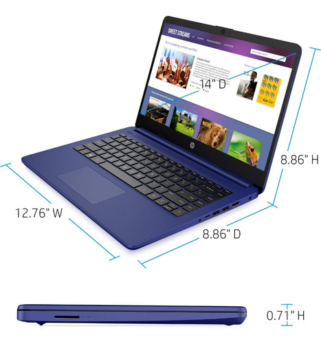 Laptop Hp Business 2023 14 Celeron N4120 16gb Ram 320gb Ssd