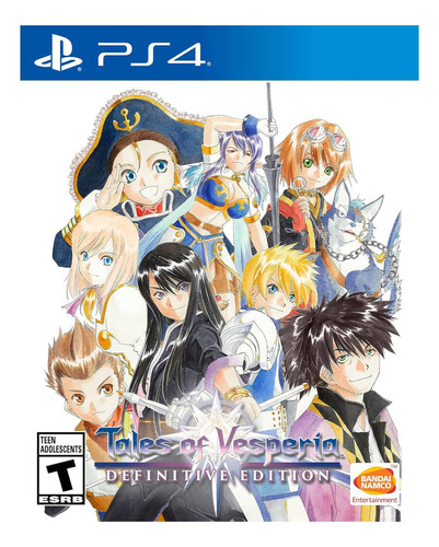 Tales Of Vesperia Definitive Edition Ps4 Midia Fisica