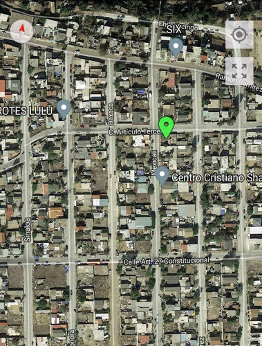 Terreno En Venta En La Col Constitución Rosarito