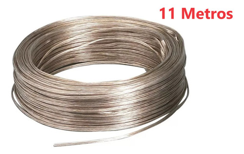 Cable Corneta Transparente 2x24. Cab-24  (7 Metros)