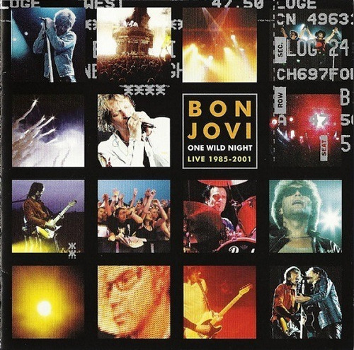 Bon Jovi  One Wild Night Live 1985-2001- Cd Album Importado