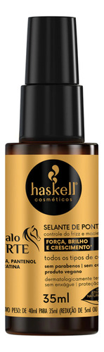Selante De Pontas Haskell + Shampoo + Condcavalor forte