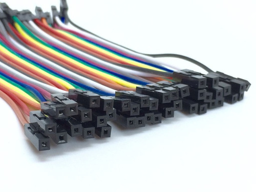 Cable Jumpers Dupont Hembra-macho 10cm 40pzas