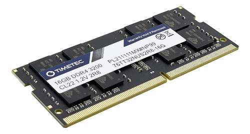 Kit Timetec De 32 Gb (2 X 16 Gb) Ddr4 3200 Mhz (ddr4-3200) P
